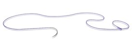 STRATAFIX Symmetric PDS Plus - Antibacterial Suture with Needle Absorbable Uncoated Violet Suture Monofilament Polydioxanone with Irgacare MP Antibacterial Suture Size 0 45 cm Suture 1-Needle 40 mm Length 1/2 Circle Taper Point Needle - SXPP1A406
