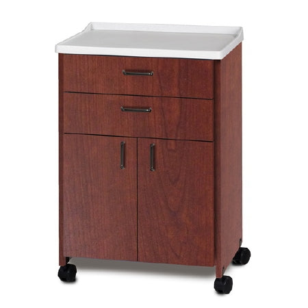 Clinton Industries - Treatment Cabinet Mobile Laminate 2 Drawers 1 Shelf - 8922-A-1GR-2NT