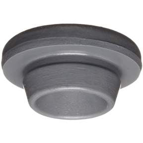 Fisher Scientific Wheaton Stopper Gray Butyl, 0.7 Inch, Autoclavable For 1.3 cm I.D. / 2 cm O.D. Serum Bottles and Vials - 06447F
