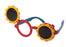 Kay Pictures - Occluder Glasses Sunflower Style Pediatric Blue / Red / Yellow Vinyl - 548500