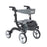 Drive Medical Nitro 4 Wheel Rollator Black Adjustable Height Aluminum Frame - RTL10266BK