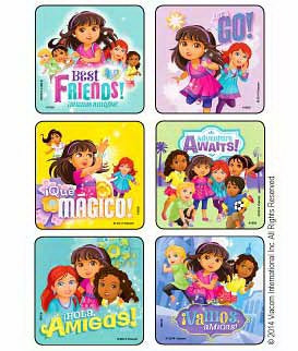 Medibadge Disney 75 Per Unit Dora And Friends - Best Friends Sticker - 1560P
