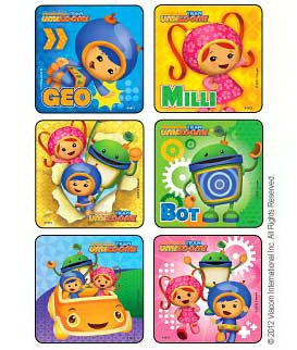 Medibadge Kids Love Stickers 75 Per Unit Team Umizoomi Sticker - 1473