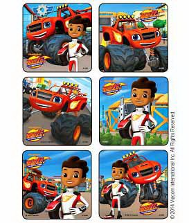 Medibadge Disney 75 Per Unit Blaze And The Monster Machines Sticker - 1559