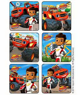 Disney - 75 per Unit Blaze and The Monster Machines Sticker - 1559P