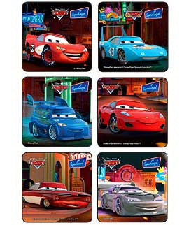 Medibadge Disney 75 Per Unit Disney Cars Supercharged Sticker - 1313