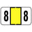 Tabiies Jeter 7300 Compatible Numeric Label Rolls, 15/16" H x 1-5/8" W, 500 Per Roll