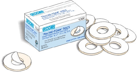 Tracho-Foam - Tracheostomy Dressing Foam 0.13 X 1 Inch I.D. X 2.25 Inch OD NonSterile - 5300