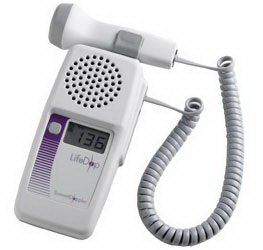 LifeDop - Handheld Doppler Large Display Obstetric Probe 3 MHz - L250AR-SD3