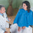 Tidi Products Tidi Exam Cape Blue One Size Fits Most Front / Back Opening Without Closure Unisex - 910515