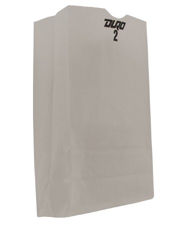 Duro - Grocery Bag White Virgin Paper #2 - 51002