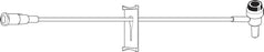 Baxter Extension Set 5.8 Inch Tubing 1 T-Port 0.36 mL Priming Volume NonDEHP - 2N3326