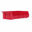 Akro-Mils Akrobins Storage Bin AkroBins Red Industrial Grade Polymers 5 X 10-7/8 X 16-1/2 Inch - 30255RED