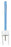 Rumi II - Intrauterine Tips 6.7 mm X 8 cm, Blue, Silicone - UMB678