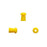Sanibel - Mushroom Eartip 8mm, Yellow For Ero-Scan, EasyTymp - 8013004