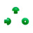Sanibel - Mushroom Eartip 13mm, Green For Ero-Scan, EasyTymp - 8012978