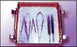 Healthmark Industries ProTech ER Hand Tray 3 X 9 X 10 Inch - 30109HN