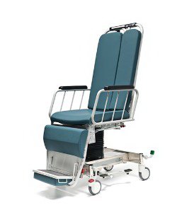 Auxo Medical - Refurbished Stretcher Chair Adjustable Height 325 lbs. Weight Capacity - AM-HAUSTED-VIC