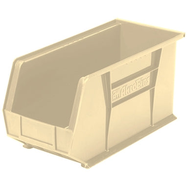 Health Care Logistics HCL Super Tough Storage Bin Ivory Industrial Grade Polymers 8-1/4 X 9 X 18 Inch - 1434I