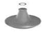 Bausch & Lomb - Ear Speculum Tip Round Tip Size 1 Dark Aluminium 2.5 mm Reusable - N0310 1BL
