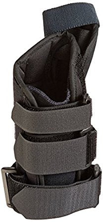 Primo - Wrist Brace with Thumb Spica Aluminum / Elastic / Foam / Plastic / Polyester Left Hand Black X-Small - 08147371