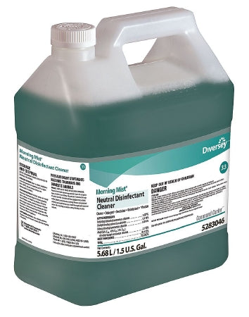 Lagasse Morning Mist Surface Disinfectant Cleaner Quaternary Based Liquid Concentrate 1-1/2 gal. JUg Fresh Scent - DVS5283046