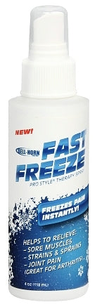 DJO Fast Freeze Topical Pain Relief 5% Strength Menthol Spray 4 oz. - 943