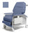 Graham-Field Lumex Extra-Wide Clinical Care Recliner Ice Blue Four Tente Swivel Caster, Three Locking Caster Four Tente Swivel Caster, Three Locking Caster - FR587W9207