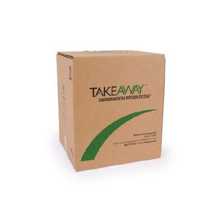 TakeAway Recovery System - Mailback Medication Return Container 40 Gallon, 21-3/4 W X 20 L X 25-3/4 H Inch, Cardboard - 17400