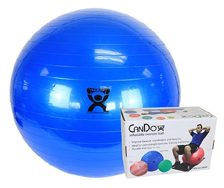 CanDo - Inflatable Exercise Ball Blue - 30-1805B