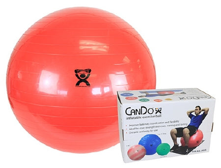 Fabrication Enterprises CanDo Exercise Ball Red - 30-1964