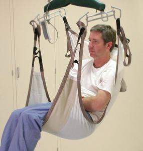 Ez Way - Hourglass Sling With Head Support X-Large 250 to 450 lbs. Weight Capacity - 500175