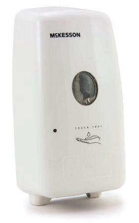 McKesson McKesson Skin Care Dispenser White Plastic Motion Activated 1000 mL Wall Mount - 53-FOAM-AUTO