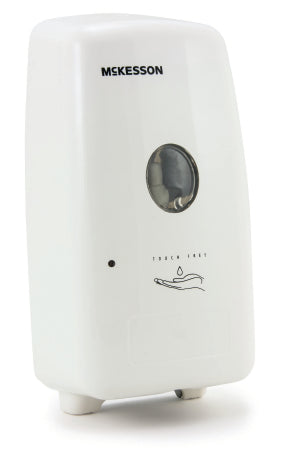 McKesson - Hand Hygiene Dispenser White Plastic Touch Free 1000 mL Wall Mount - 53-FOAM-AUTO