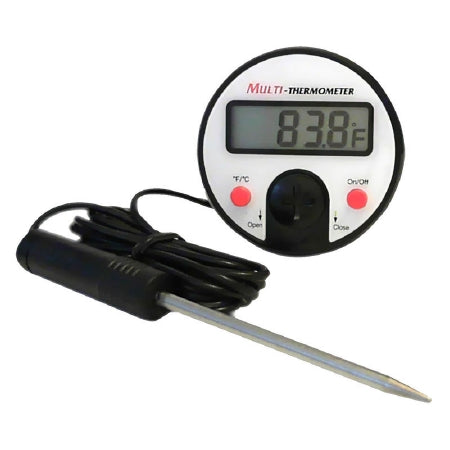 PANTek Technologies LLC Laboratory Thermometer Fahrenheit / Celsius -58° to +572°F (-50° to +300°C) 5-1/4 Inch Probe Pocket Clip Battery Operated - ACC9276SUP