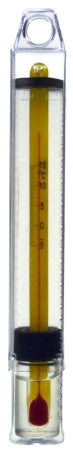 PANTek Technologies - Liquid-in-Glass Thermometer Celsius -5° to +15°C Bottle Probe Door / Wall Mount Battery Operated - ACCR20402S