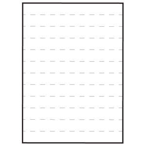 Tabbies Medical Transcription Labels - 8-1/2"W x 11"H SHEET