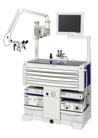 Optimus - ENT Treatment Cabinet Metal / Aluminum / Safety Laminated Glass 6 Drawers - BR900-7510