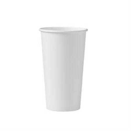 Solo Cup Solo Drinking Cup 20 oz. White Paper Disposable - 420W-2050
