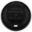Solo Cup Solo Traveler Lid Black, Plastic, Hot Cups - TLB316-0004