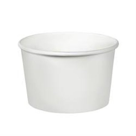 Solo - Food Container White Single Use Paper 2-1/4 X 3 X 3-1/8 Inch - VS608-02050
