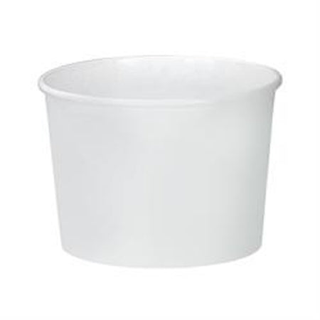 Solo Cup Solo Food Container White Disposable Paper 3-1/3 X 3-1/8 X 4-1/5 Inch - VS616-02050