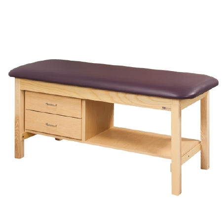 Clinton Industries ETA Classic Series Treatment Table Fixed Height 400 Lbs. - 1300-27-1NT-3RB