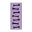 Key Surgical Key Surgical ID Sheet Tape Chart Tab Dog Bone Lavender 8-1/2 X 11 Inch - T-702-1509