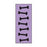 Key Surgical - Pre-Printed Label Multipurpose Label Black / Purple Tape Bones Patterned 1/4 Inch - T-702-1509