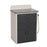 Jedmed Instrument Company Classic CSC LX Treatment Cabinet Stainless Steel 4 Drawer - 03-6160-L