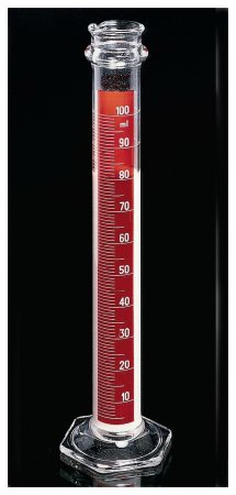 Fisher Scientific Pyrex Graduated Cylinder Borosilicate Glass 100 mL - 08-551D