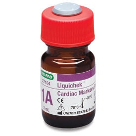 Bio-Rad Laboratories Liquichek Assayed Control Cardiac Markers Plus Control LT Level 1A 6 X 3 mL - 27104