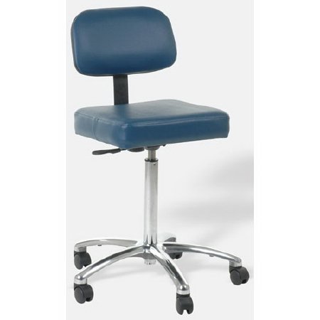 4070-C Series - Medical Stool Pneumatic Height Adjustment Gun Metal - 4070-CQ/B/GNMTL