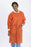 Valumax International ValuMax Extra-Safe Lab Coat Orange Small Long Sleeves Knee Length - 3660ORS